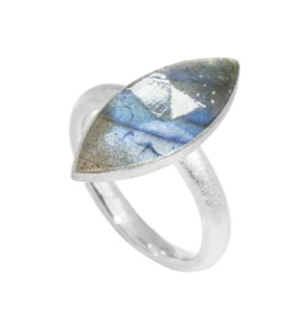Nina Nguyen Sterling Silver Labradorite Ring