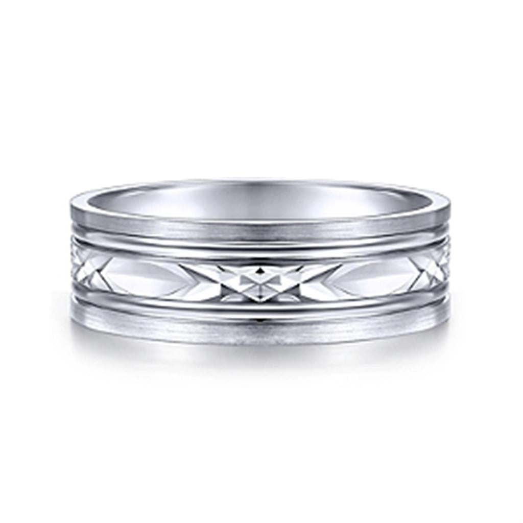 Gabriel & Co. Alloy Gents Wedding Ring
