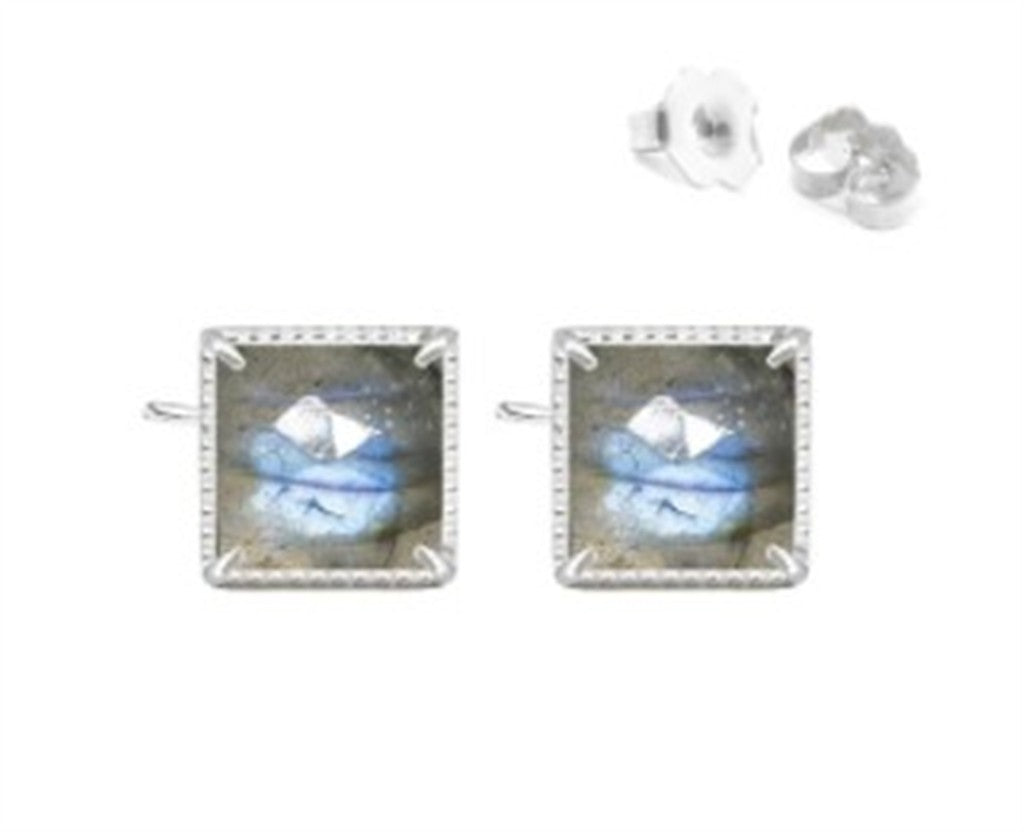 Nina Nguyen Sterling Silver Square Studs