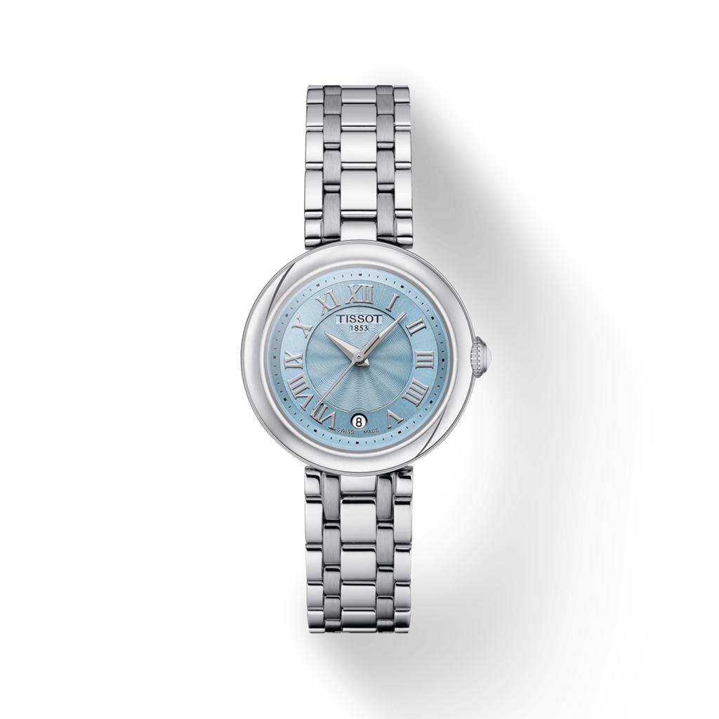 Tissot Ladies Stainless Steel Blue Face Bellissima Small Watch