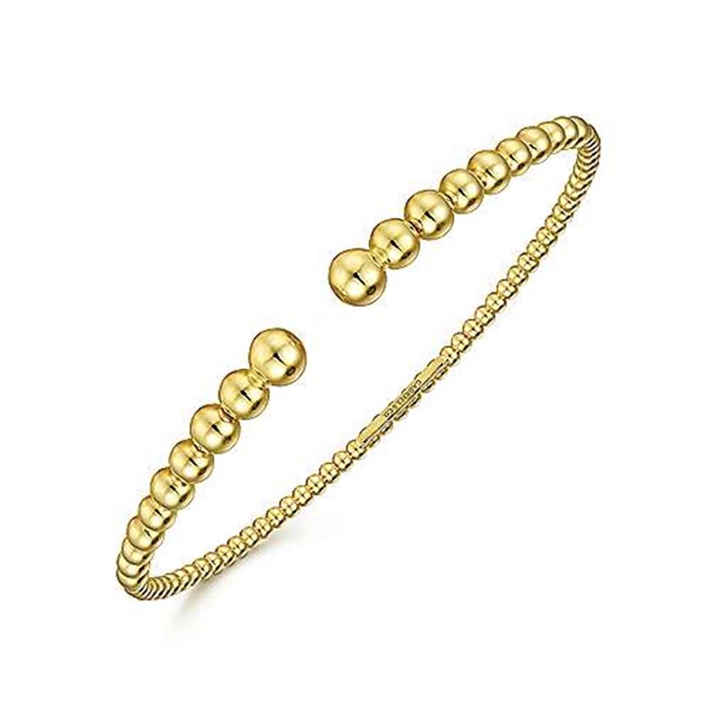 14K Yellow Gold Polished Bujukan Bracelet