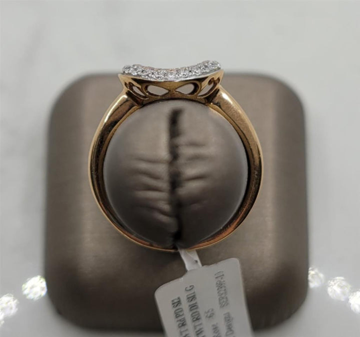 18K Rose Gold Cluster Almor Designs Diamond Fashion Ring