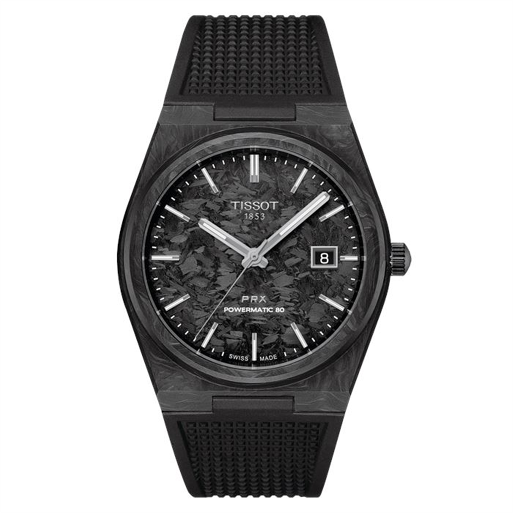 Tissot Prx Powermatic 80 40Mm Carbon