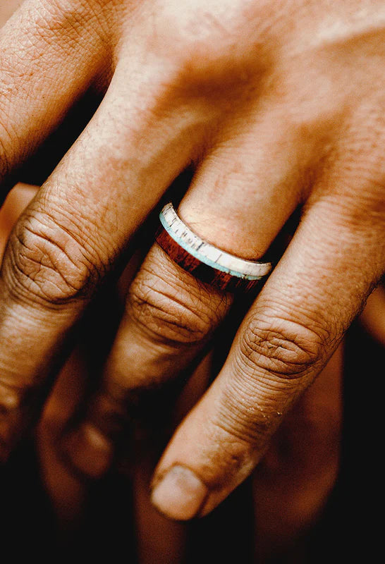 custom mens wedding ring