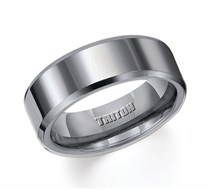 Tungsten 8mm Band Wedding Ring