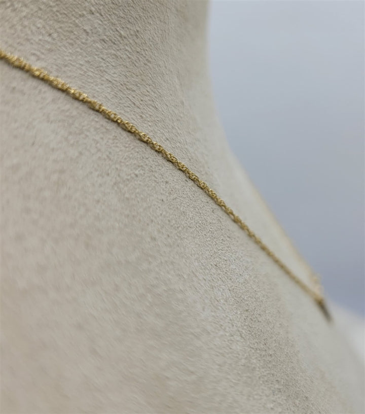 14K Yellow Gold Guitar Necklace