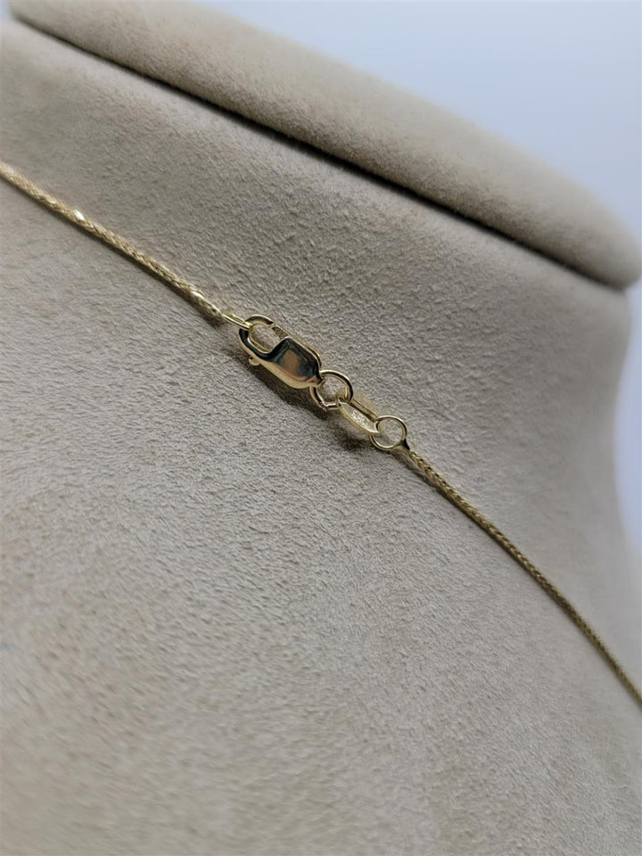 14K Yellow Gold Diamond Fashion Necklace