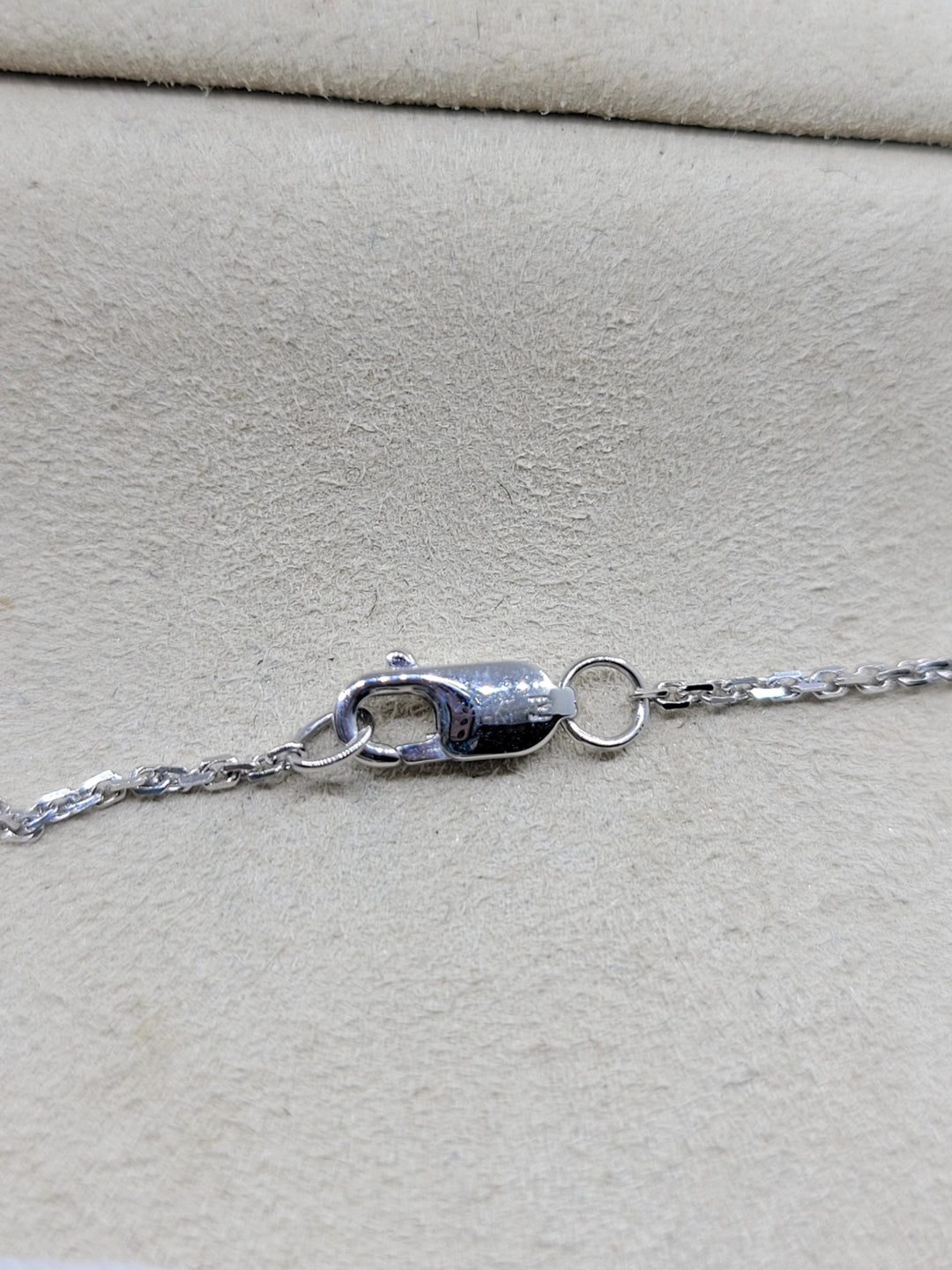 14K Two-Tone Gold 0.20 ctw Round cut Diamond Necklace