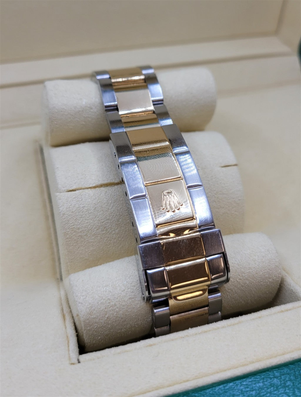 Certified Pre-Owned Stainless And 18K Yellow Gold Dail With Diamond & Sapphire Markers Submariner