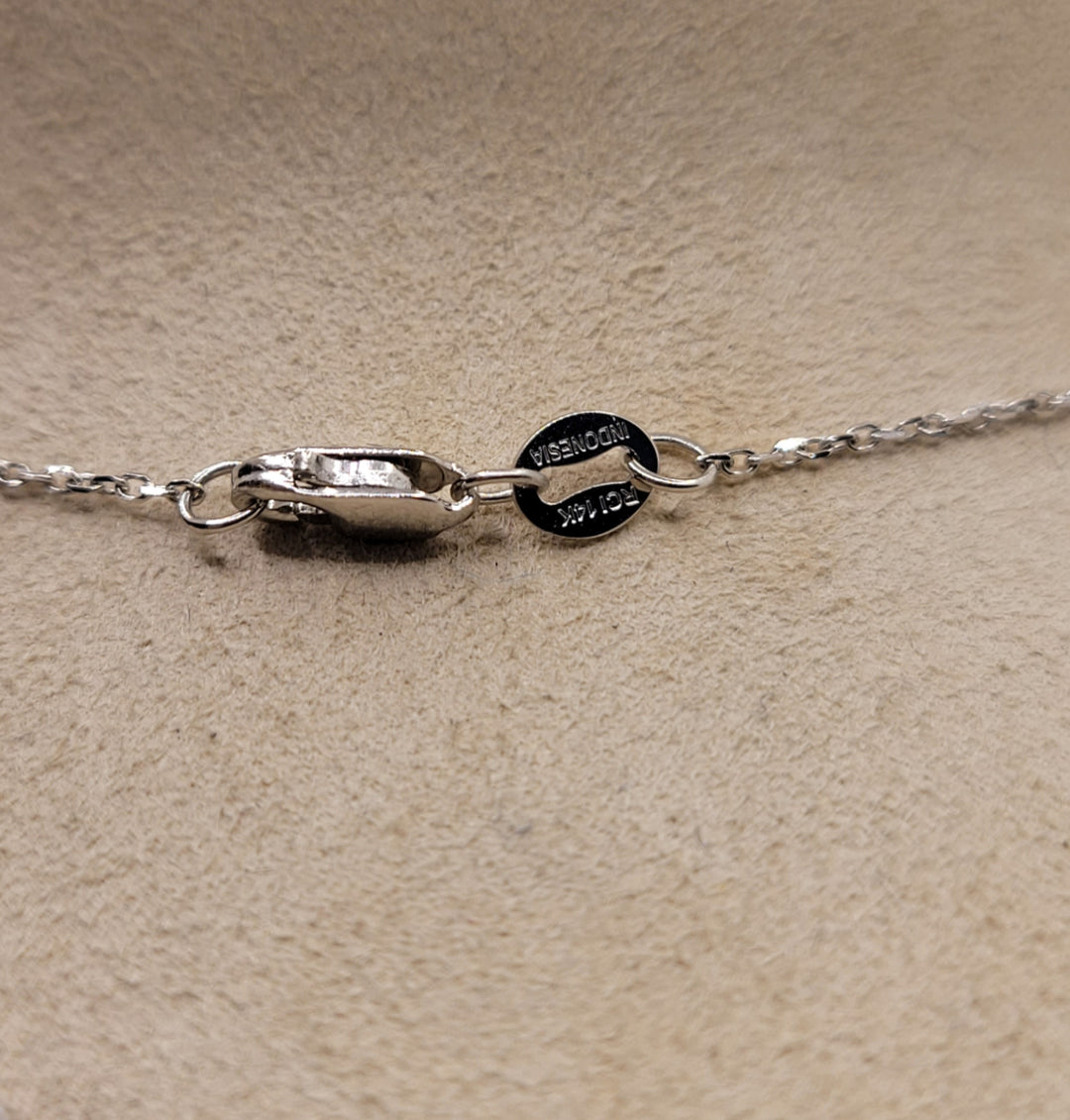 14K Two-Tone Gold Diamond Fashion Necklace