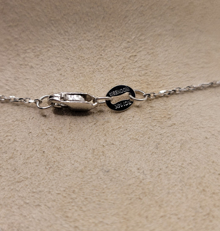 14K Two-Tone Gold Diamond Fashion Necklace