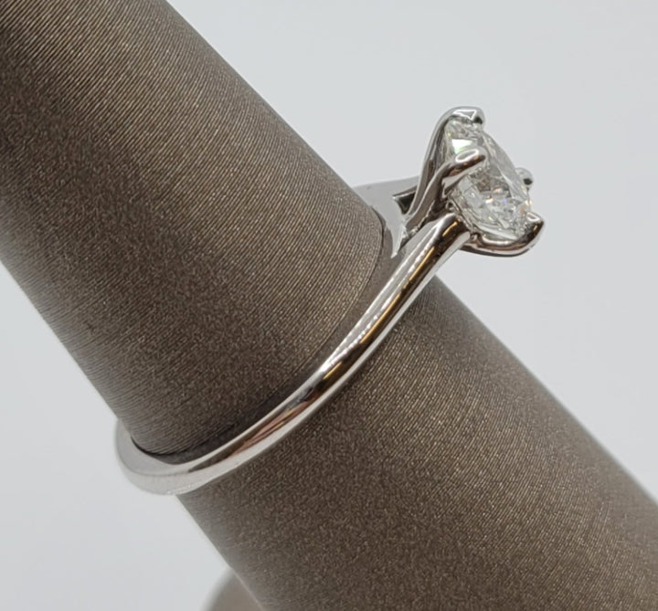 14K White Gold 1.26 ct Soltiare Diamond Engagement Ring