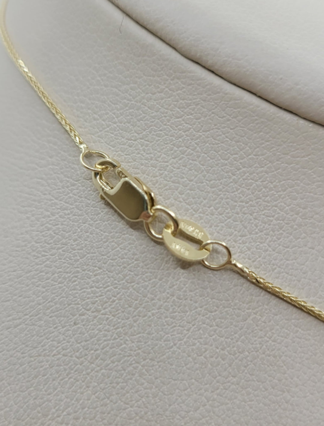 14K Yellow Gold Amethyst & Diamond Halo Pendant Necklace