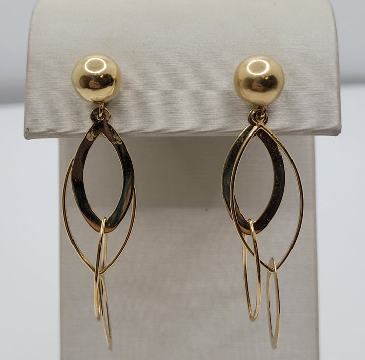 14K Yellow Gold Fashion Dangle Jackets