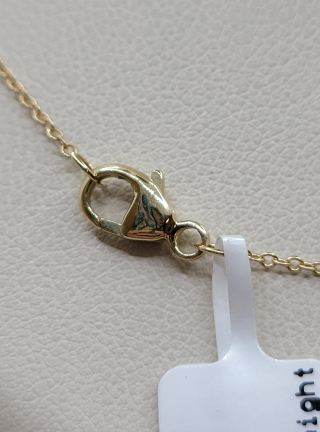 18" 14K Yellow Gold Diamond Y-Drop Necklace