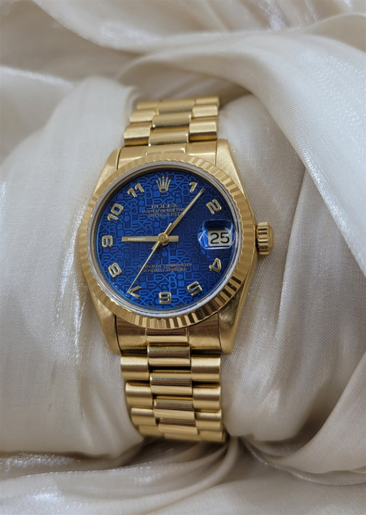 Certified Pre-Owned Rolex 31mm DateJust President