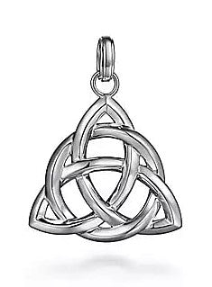Sterling Silver "Gabriel & Co" Celtic Knot Pendant