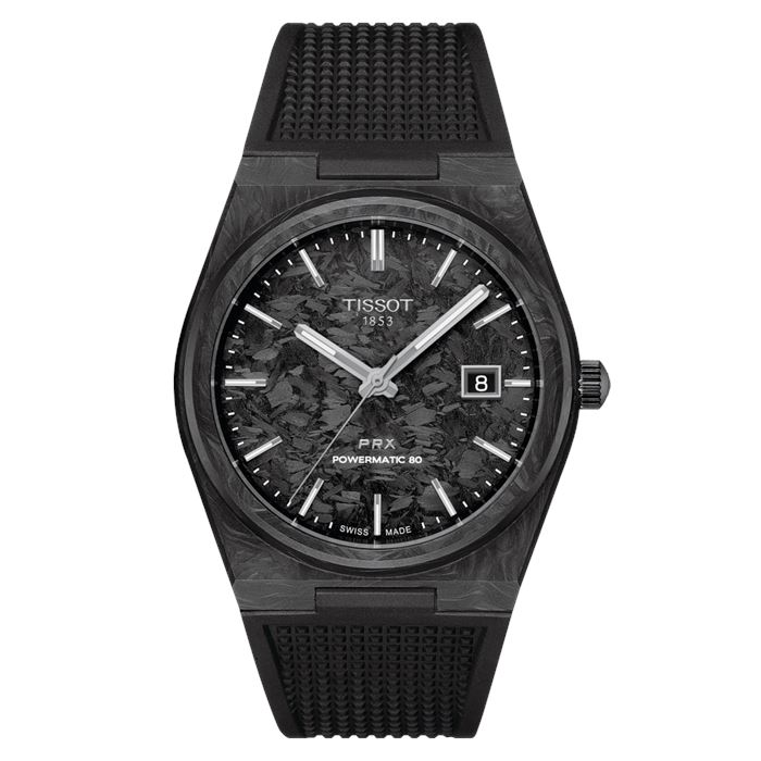 Tissot Prx Powermatic 80 40Mm Carbon