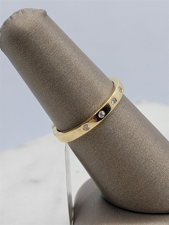 14K Yellow Gold Fashion Diamond Ring