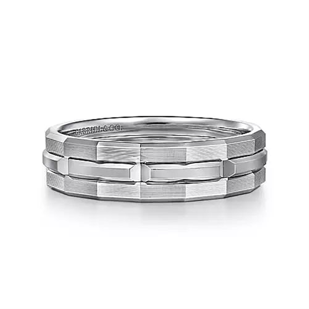 Sterling Silver "Gabriel & Co." Fashion Band