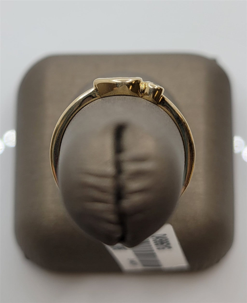 14K Yellow Gold Toi Et Moi Fashion Ring