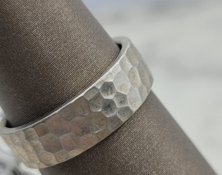Nina Nguyen Sterling Silver Hammered Band