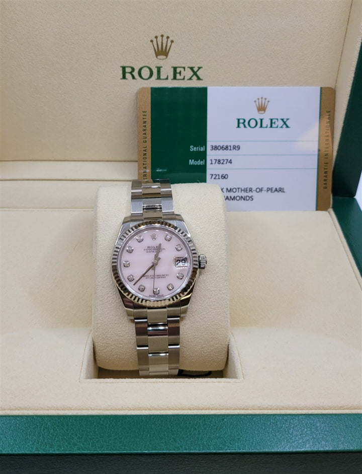 Certified Pre-Owned RolexStainless Steel 31mm DateJust