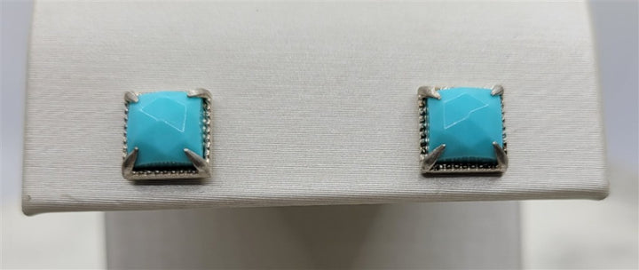 Nina Nguyen Sterling Silver Turquoise Studs