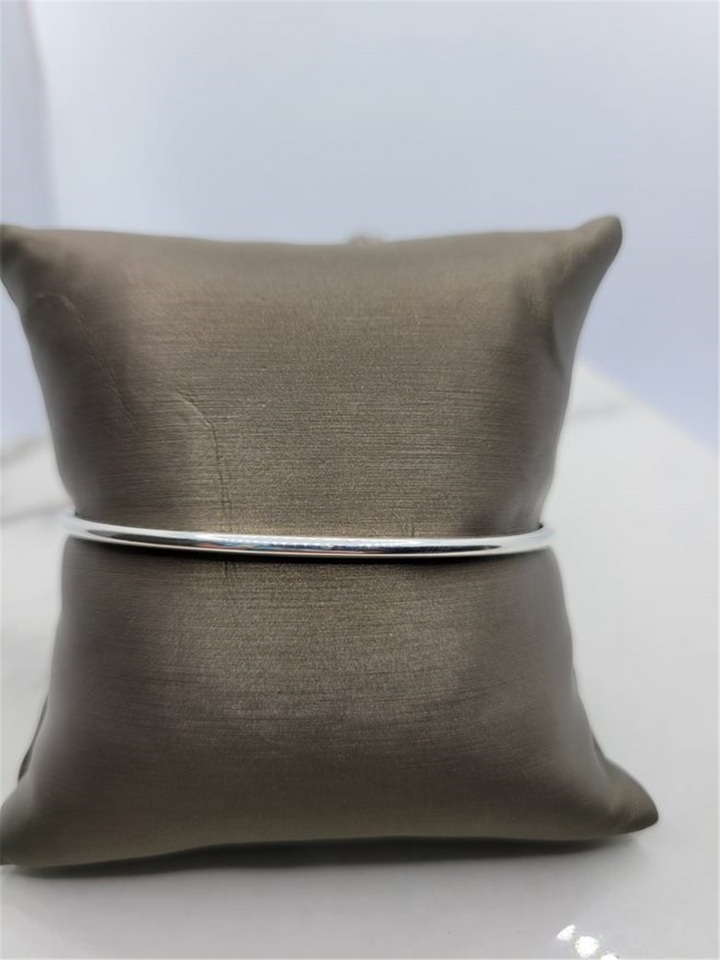 Sterling Silver Moonstone Bangle Bracelets