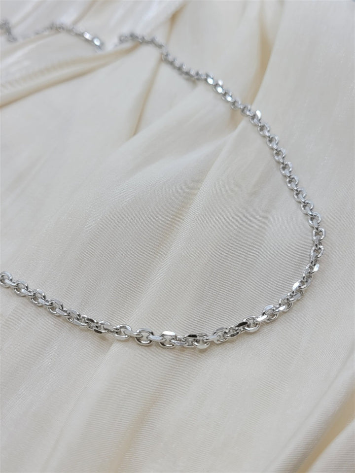 Men's Sterling Silver "Gabriel & Co." 3.6mm Cable Link Mens Chain