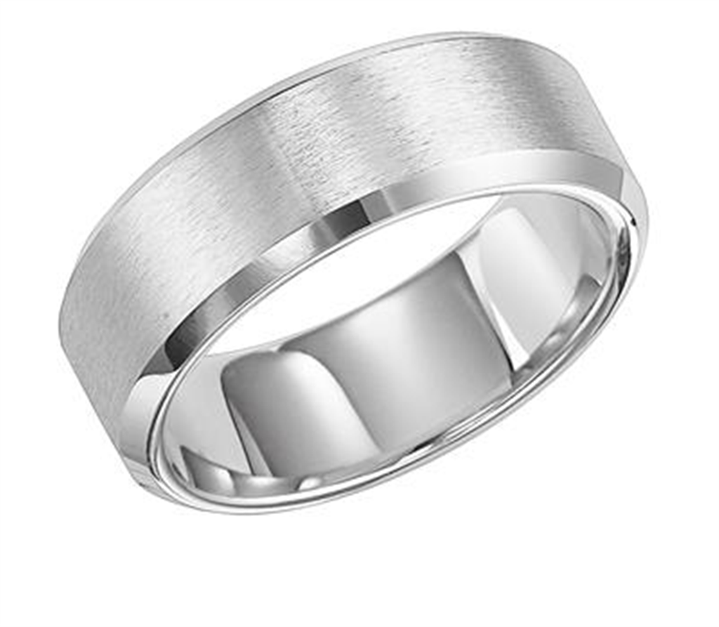 Men's Cobalt 8 mm Brushed Wedding Band