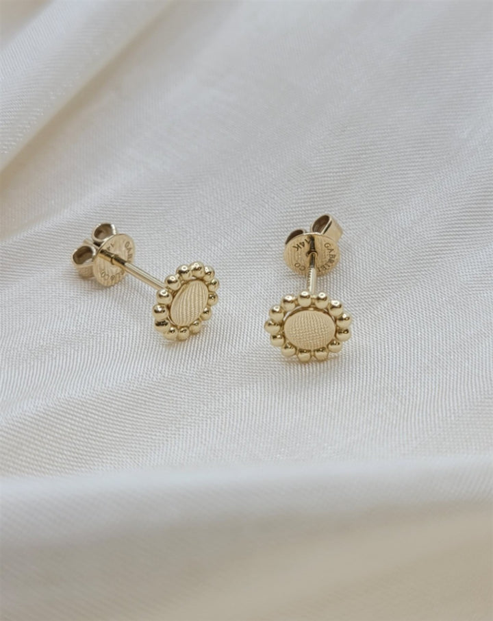 14K Yellow Gold Gabriel & Co. Fashion Stud Earrings