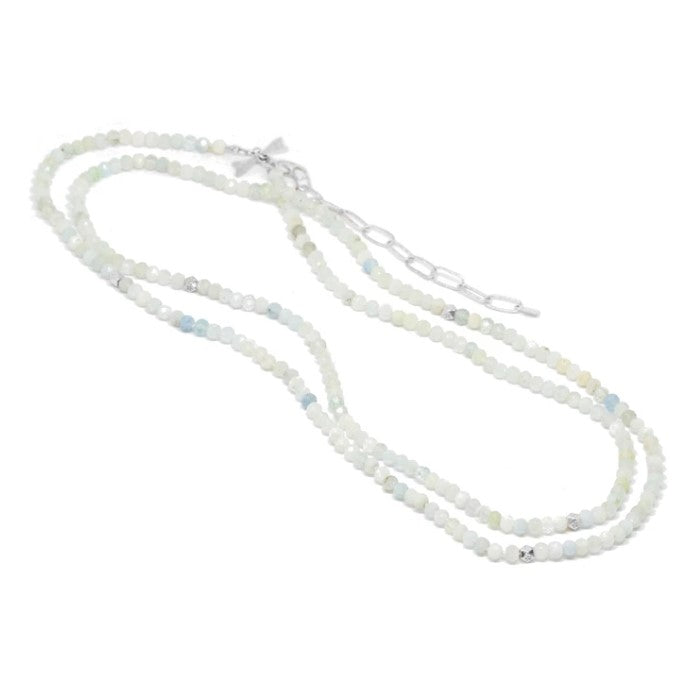 Nina Nguyen Sterling Silver Aquamarine Wrap