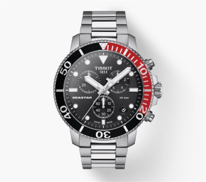 Stainless Steel SeaStar 1000 Choronograph T-Sport Tissot Watch