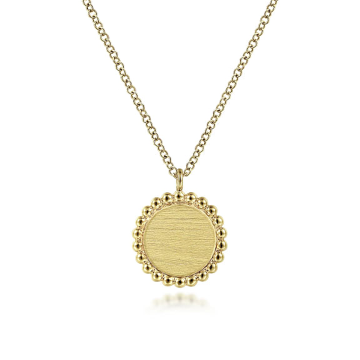 14K Yellow Gold "Gabriel & Co." Necklace