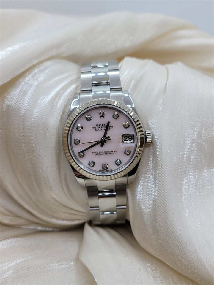 Certified Pre-Owned RolexStainless Steel 31mm DateJust