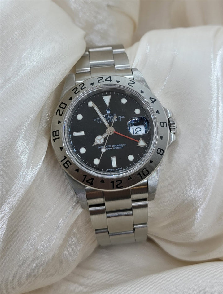 Certified Pre-Owned Rolex Stainless Steel Explorer II