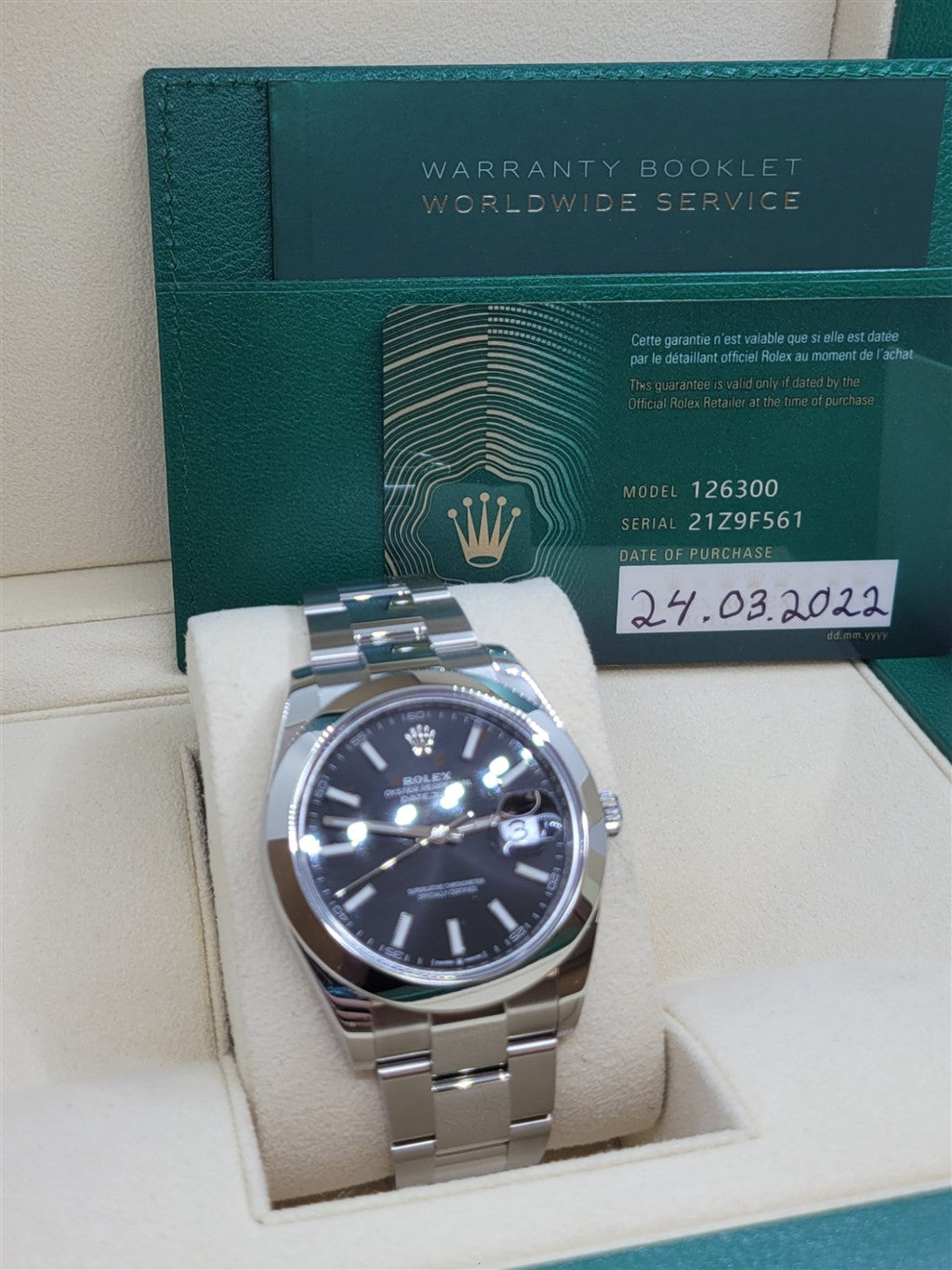 Certified Pre-Owned Rolex 41 mm DateJust