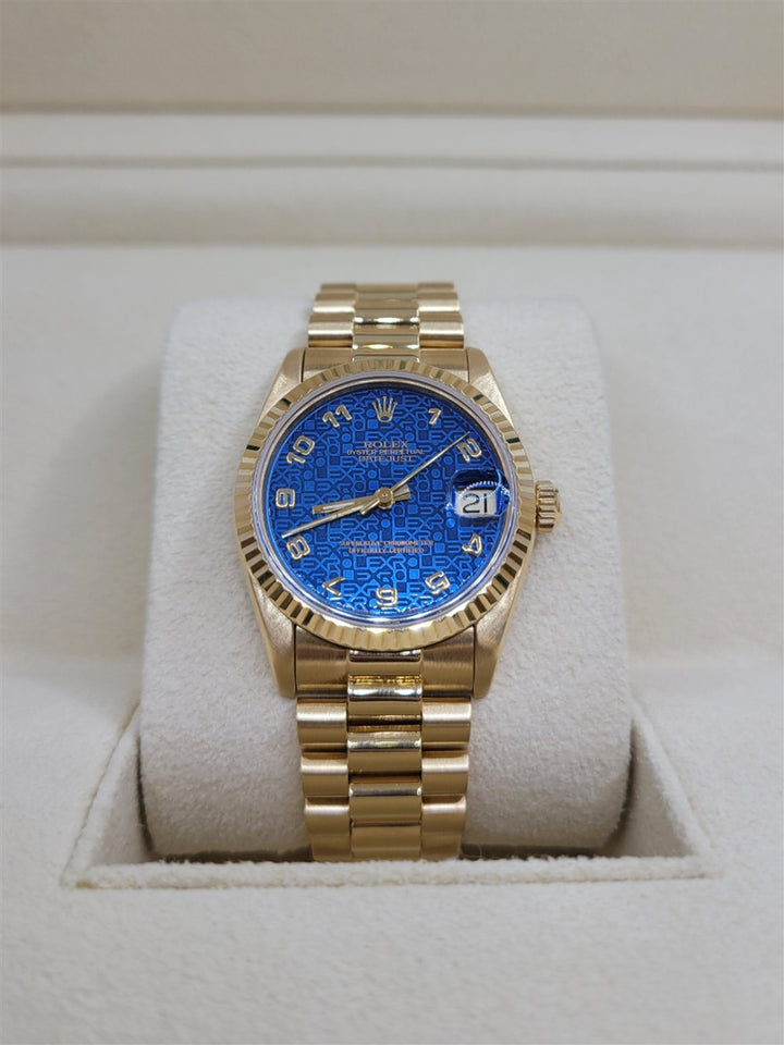 Certified Pre-Owned Rolex 31mm DateJust President