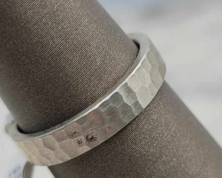 Nina Nguyen Sterling Silver Hammered Band