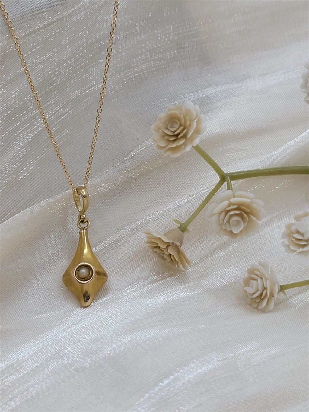 14K Yellow Gold Pearl Fashion Jewelry