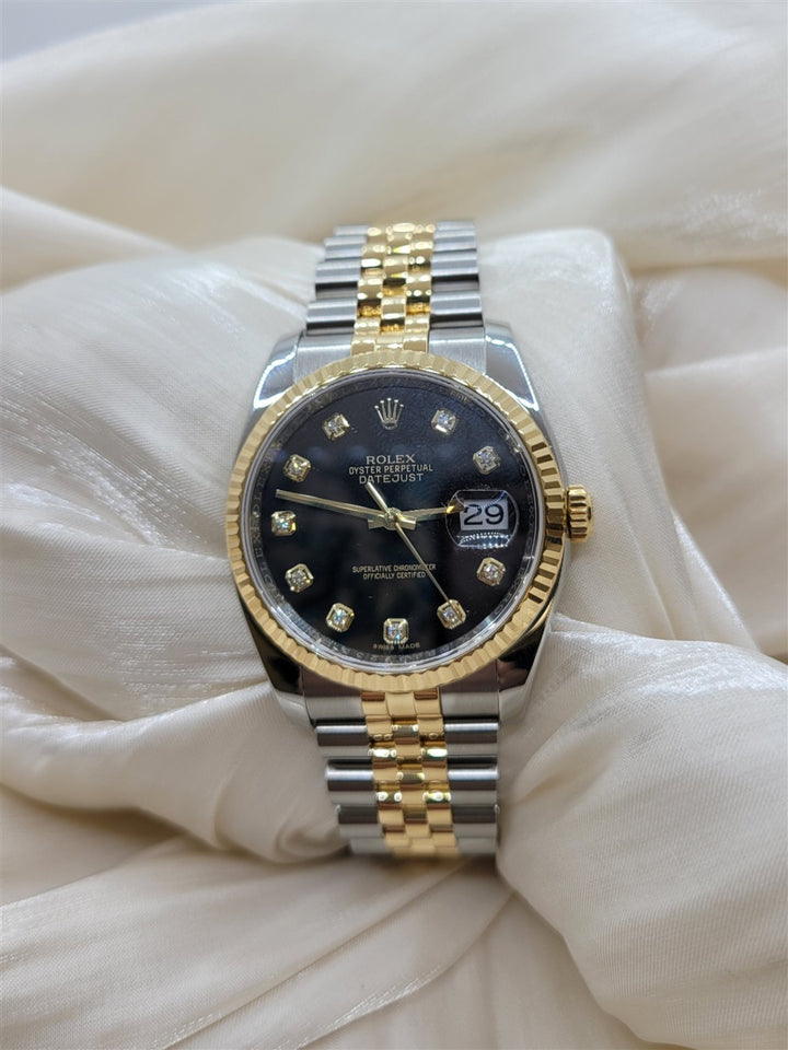 Certified Pre-Owned Rolex Two-Tone 36mm DateJust