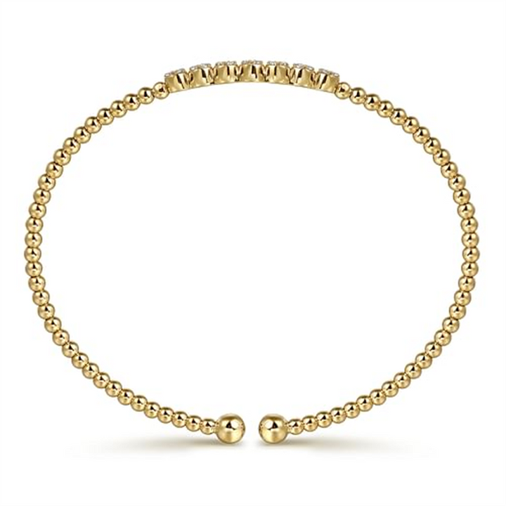 14K Yellow Gold Gabriel & Co. Bujukan Diamond Bracelet