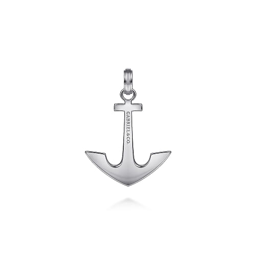 Sterling Silver "Gabriel & Co." Anchor Pendant