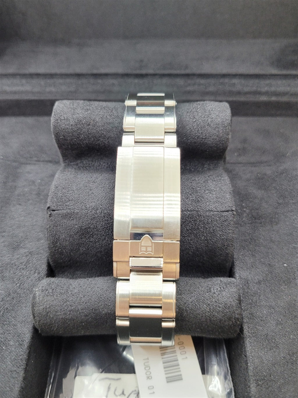 Certified Pre-Owned Stainless Steel Black And Index Dial Tudor