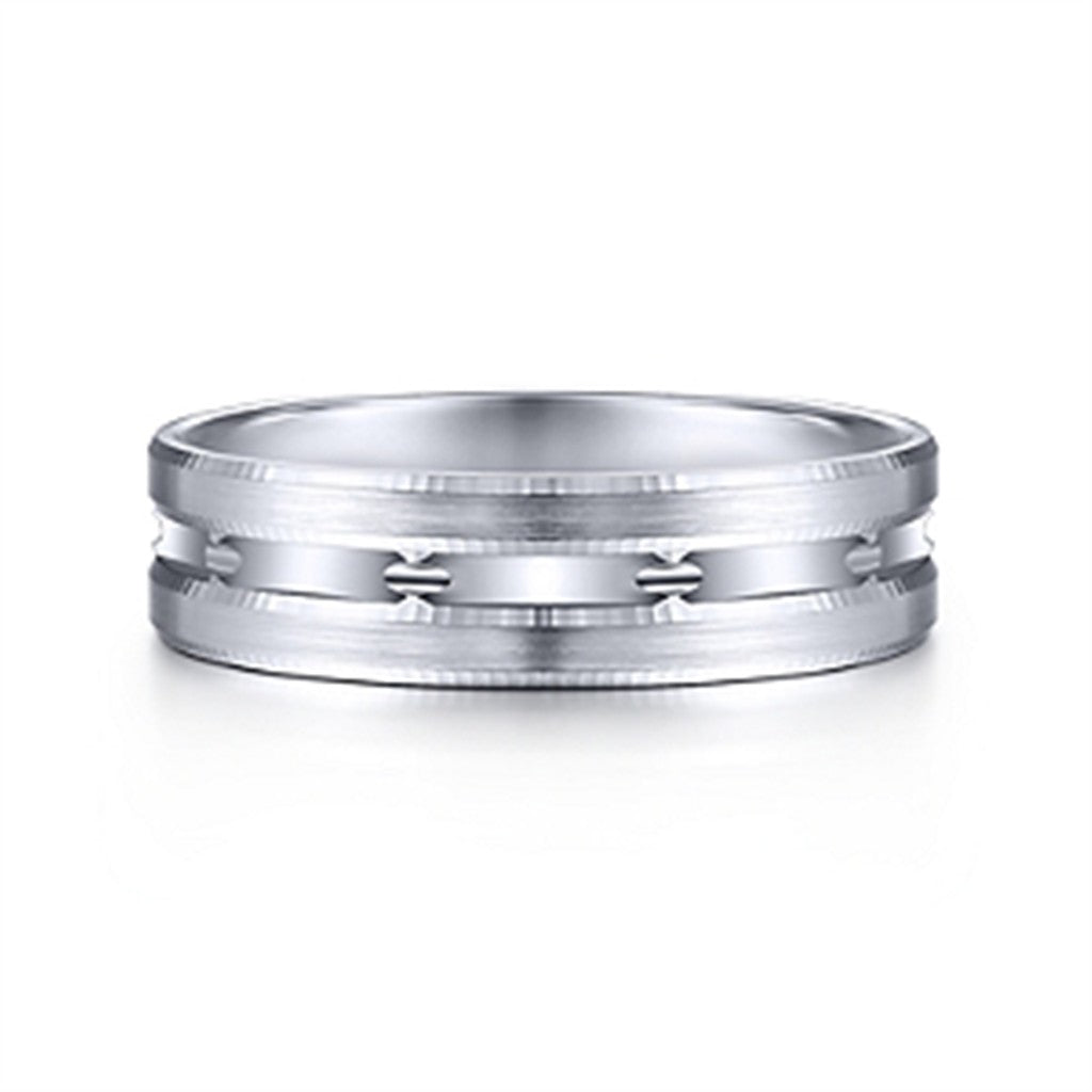 Gabriel & Co. Alloy Gents Wedding Ring