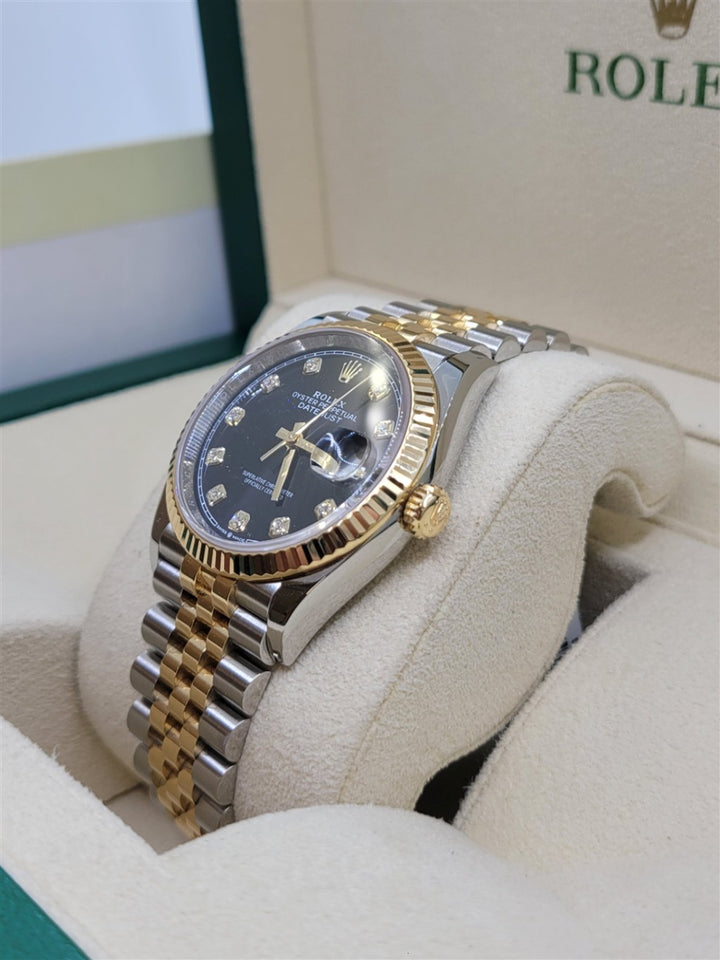 Certified Pre-Owned Rolex 36mm Stainless Steel & Yellow Gold DateJust