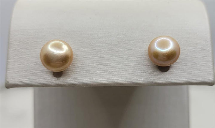 Sterling Silver Button Pearl Pearl Jewelry