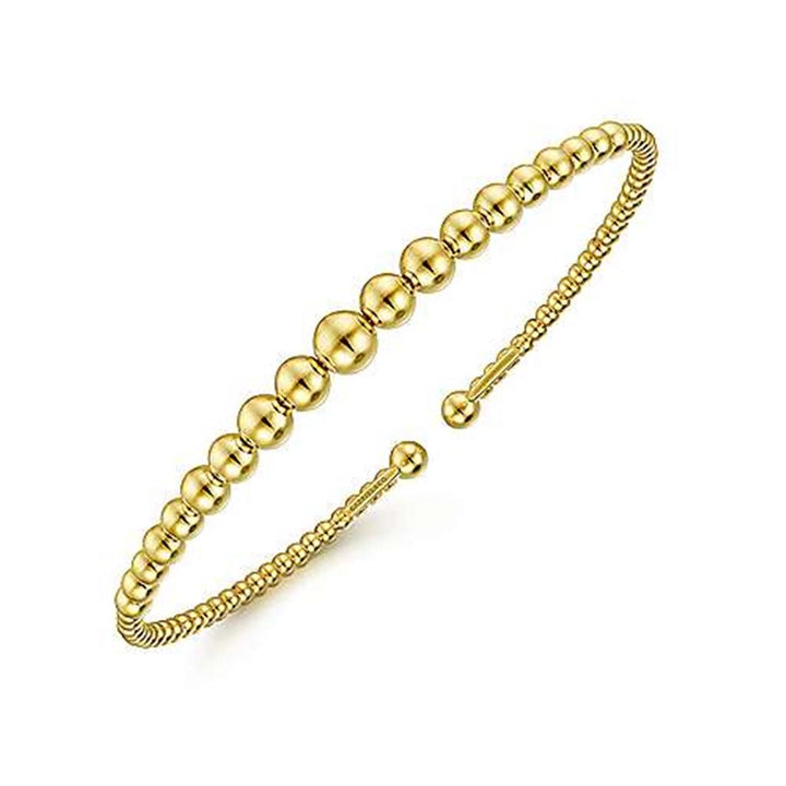 14K Yellow Gold Polished Bujukan Bracelet