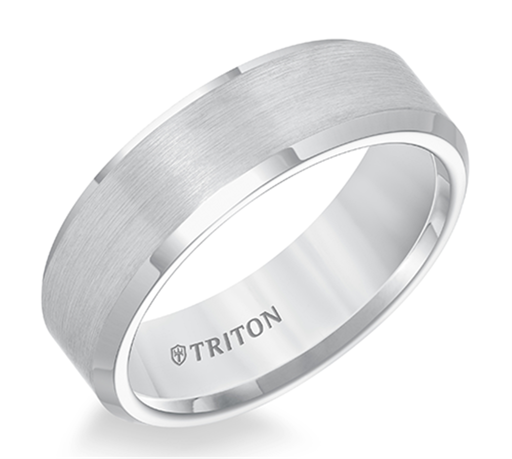 Tungsten 7mm Band Wedding Ring